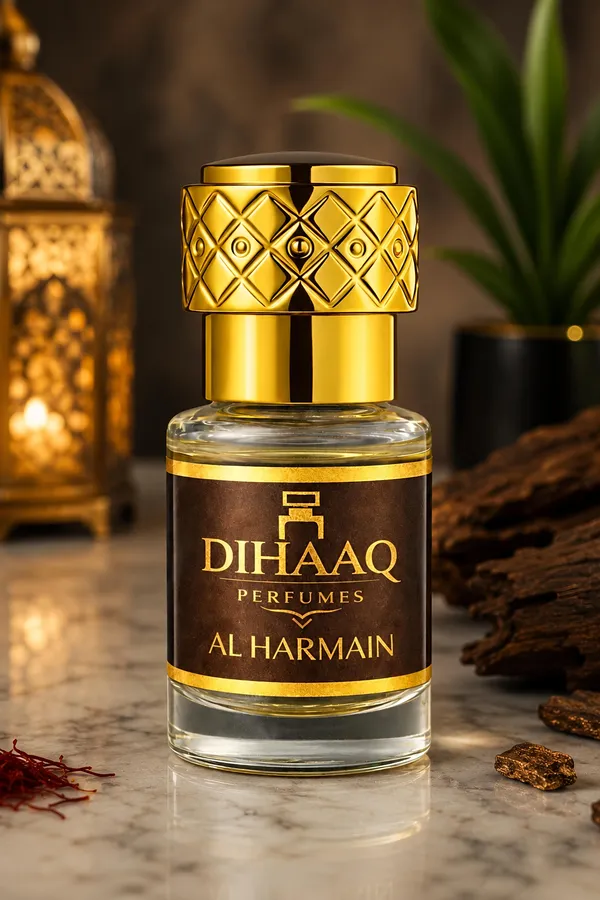 DIHAAQ_PERFUMES_Haya_Ibn_E_Arabi,Al_Haramain_Attar_Pack_(Pack_of_3_x_6ml)_|_Long_LastIng_Floral_Attar_(Agarwood,_Citrus,_Lavender)