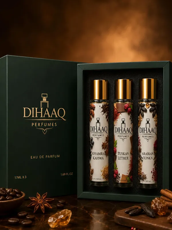 dihaaqperfumes_DIHAAQ_Khamra_Kahwa_Tuskan_Lether_Arabian_Tonka_Perfume_Gift_Set_Pack_of_3_Eau_de_Parfum__-__17_ml_(For_Men_&_Women)