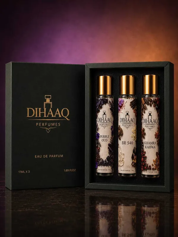 dihaaqperfumes_DIHAAQ_Purple_Oud_BR_540_Khamra_Kahwa_Perfume_Combo_Set_17ml_x_3_Eau_de_Parfum__-__51_ml_(For_Men_&_Women)