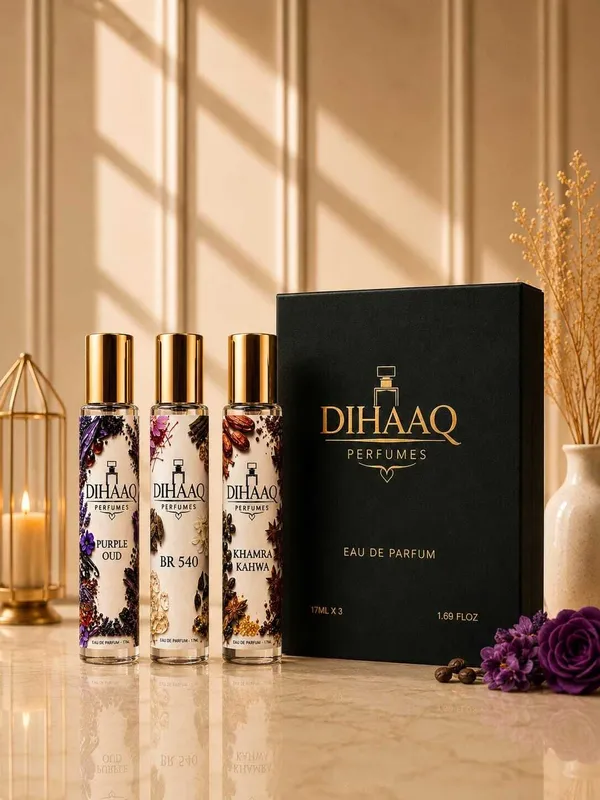 dihaaqperfumes_DIHAAQ_Purple_Oud_BR_540_Khamra_Kahwa_Perfume_Combo_Set_17ml_x_3_Eau_de_Parfum__-__51_ml_(For_Men_&_Women)