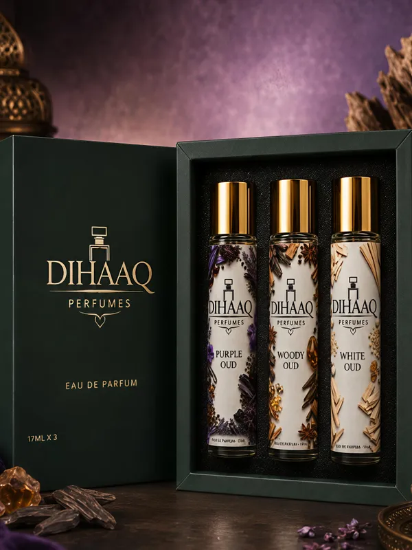 dihaaqperfumes_DIHAAQ_Purple_Oud_Woody_Oud_White_Oud_Perfume_Gift_Set_of_3x17ml_Eau_de_Parfum__-__51_ml_(For_Men_&_Women)