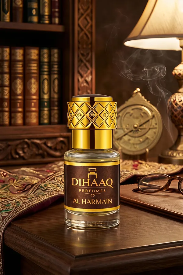 DIHAAQ_PERFUMES_Al_Haramain_Attar_For_Men_&_Women|Non-Alcoholic_Long_Lasting_Scent_6ml_Floral_Attar_(Musk,_Lavender)