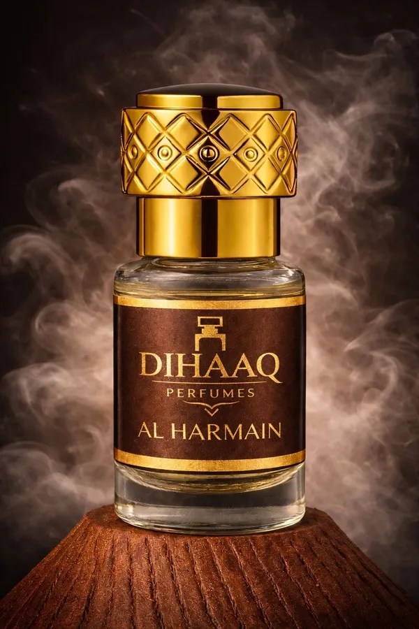 DIHAAQ_PERFUMES_Al_Haramain_Attar_For_Men_&_Women|Non-Alcoholic_Scent_6ml_Floral_Attar_(Musk,_Lavender,_Rose)