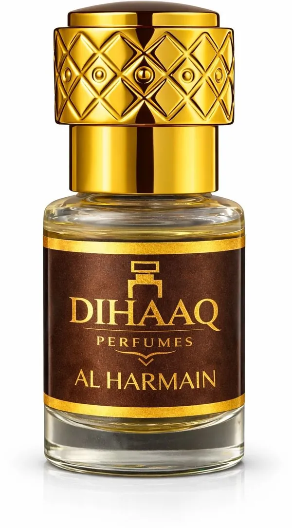 DIHAAQ_PERFUMES_Al_Haramain_Attar_For_Men_&_Women|Non-Alcoholic_Scent_6ml_Floral_Attar_(Musk,_Lavender,_Rose)