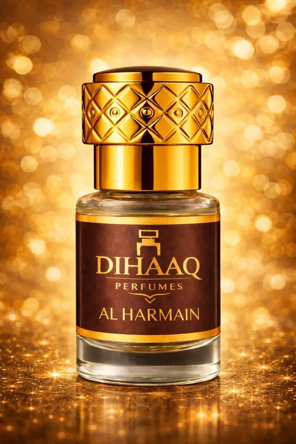 DIHAAQ_PERFUMES_Al_Haramain_Attar_For_Men_&_Women|Non-Alcoholic_Scent_6ml_Floral_Attar_(Musk,_Lavender,_Rose)