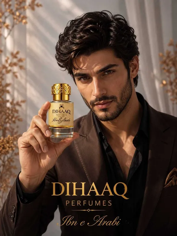 DIHAAQ_PERFUMES_Ibn_e_Arabi_Attar_For_Men_|Strong_Arabic|Non_-Alcoholic_Scent_6ml_Floral_Attar_(Oud_(agarwood),_Spicy)