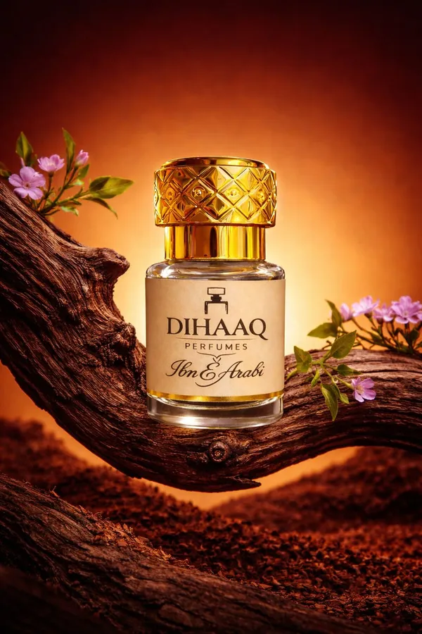 DIHAAQ_PERFUMES_Ibn_e_Arabi_Attar_For_Men_|Strong_Arabic|Non_-Alcoholic_Scent_6ml_Floral_Attar_(Musk,_Lavender,_Rose)