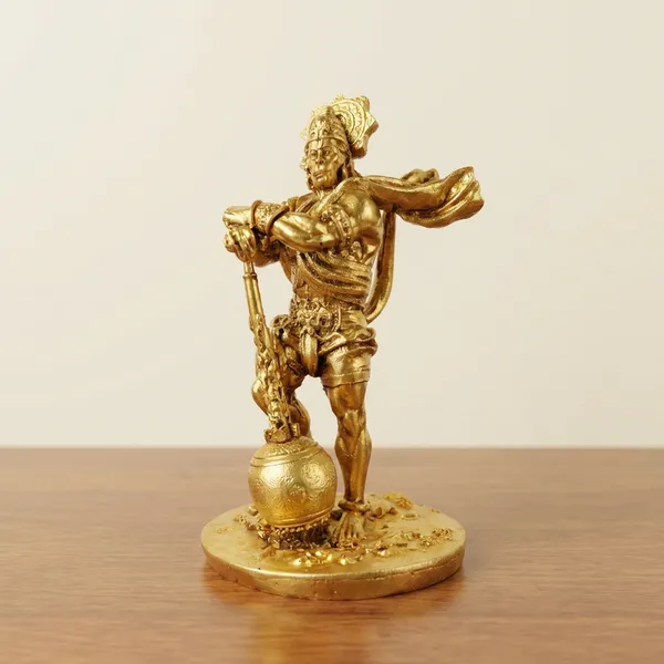 Bahubali_Hanuman_ji_Murti_Gold