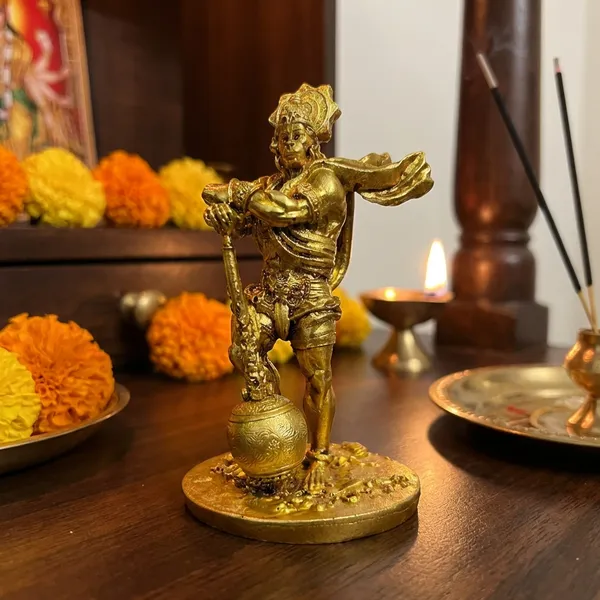 Bahubali_Hanuman_ji_Murti_Gold