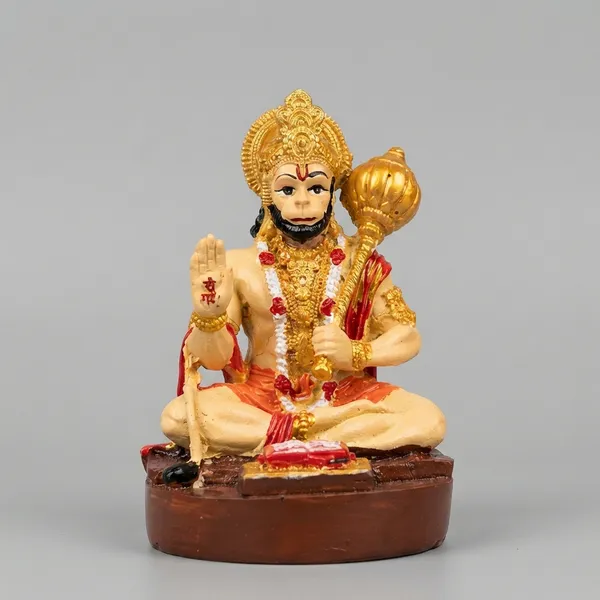 Blessing_Hanuman_ji_Murti_Multicolor
