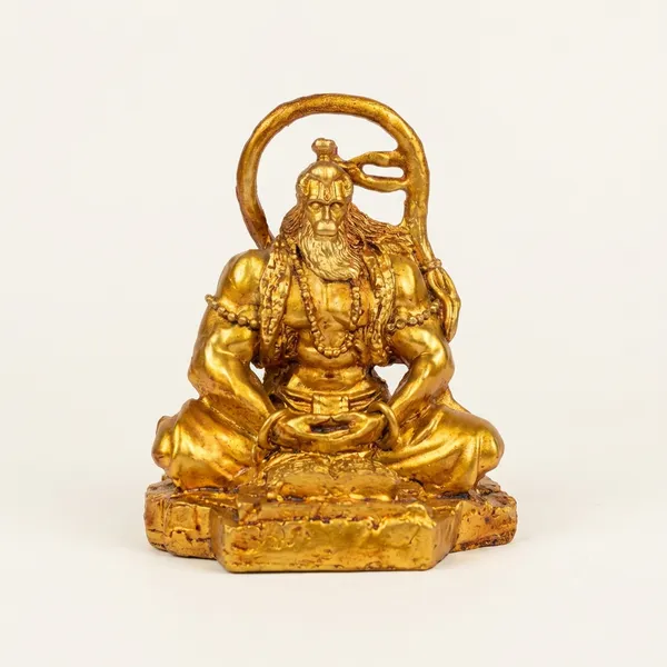 Pawansut_Hanuman_ji_Murti_Gold