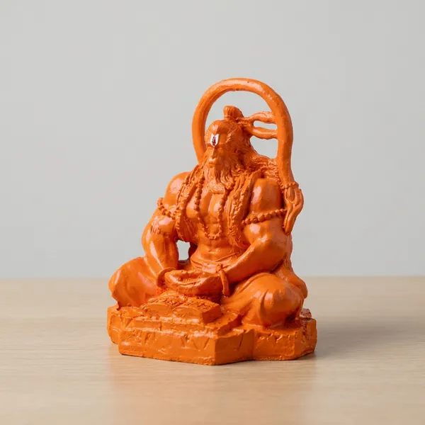 Pawansut_Hanuman_ji_Murti_Orange