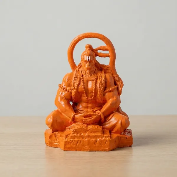 Pawansut_Hanuman_ji_Murti_Orange
