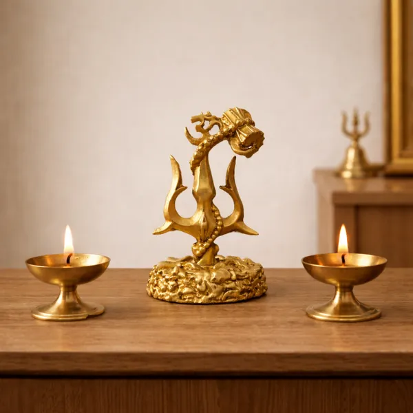 Shiv_ji_Trishul_Damru_Gold
