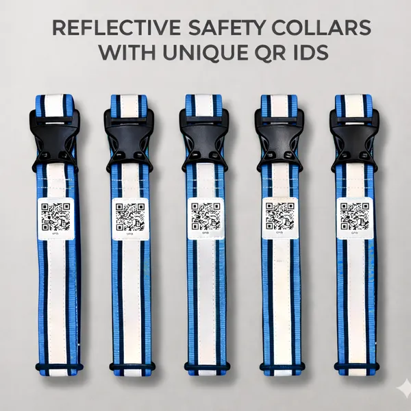 Blue_Qr_Enabled_Reflective_Collar_For_Stray_Cows_(45_Inch)
