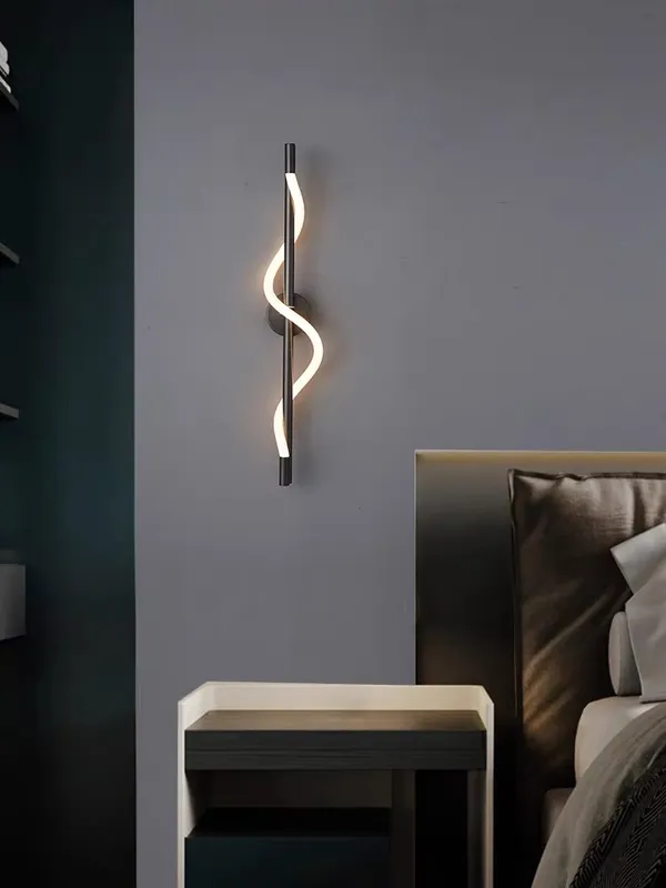 Black_Metal,_Acrylic_LED_Wall_Sconce_For_Decorative_Lighting