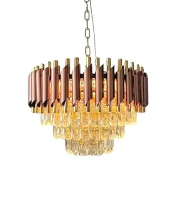 Rose_Gold_And_Crystal_Metal,_Crystal_Chandelier_For_Luxury_Decor