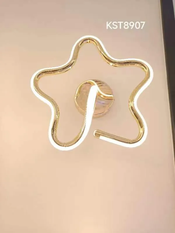 STAR_SHAPE_WALL_LIGHT_FOR_LIVING_ROOM