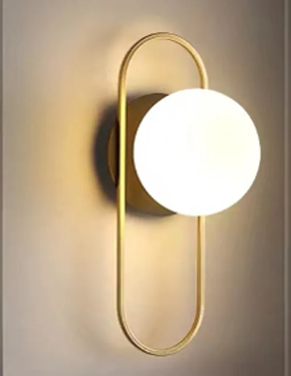 Gold_And_White_Metal_With_Frosted_Glass_Wall_Sconce_For_Living_Room_Wall_Decor