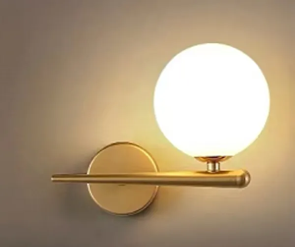 Gold_And_White_Brass,_Glass_Wall_Light_For_Living_Room_Decor