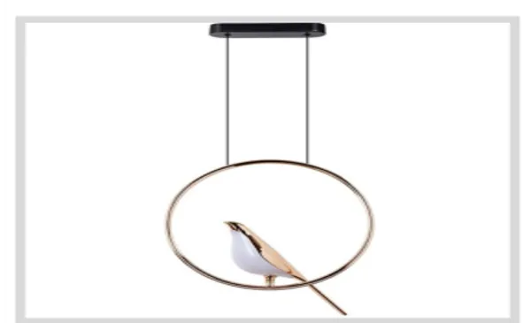 Gold_And_White_Metal_Pendant_Light_For_Living_Room_Decor