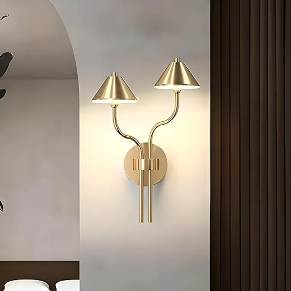 Gold_Metal,_Glass_Wall_Sconce_For_Hallway_And_Entry_Lighting
