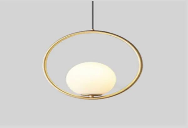 Gold_And_White_Frosted_Glass_And_Metal_Pendant_Light_For_Dining_Room_Lighting