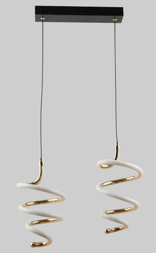 White_And_Gold_Metal,_Acrylic_Pendant_Light_For_Modern_Interiors
