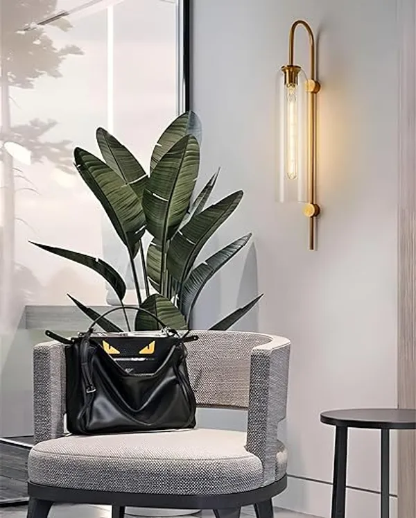Gold_And_White_Metal,_Glass_Wall_Sconce_For_Wall_Decor