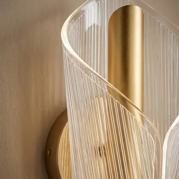 Brass_Brass,_Glass_Wall_Sconce_For_Modern_Home_Interiors