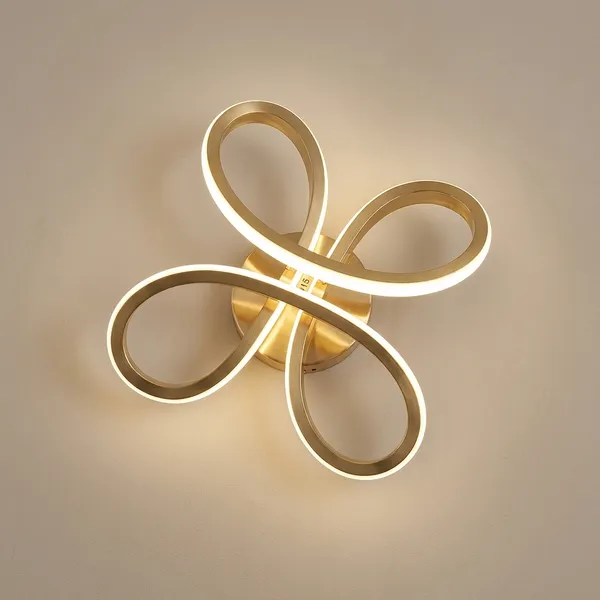 White_And_Gold_Metal,_Acrylic_Ceiling_Light_For_Ceiling_Lighting