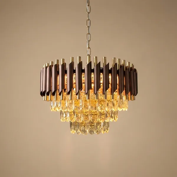 Rose_Gold_And_Crystal_Metal,_Crystal_Chandelier_For_Luxury_Decor