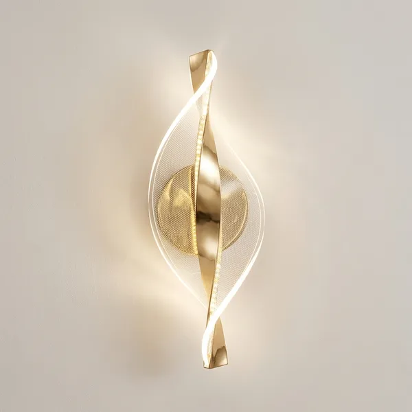 Gold_Metal,_Acrylic_LED_Wall_Light_For_Decorative_Lighting
