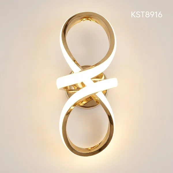 Warm_White_Metal,_Acrylic_LED_Wall_Light_For_Decorative_Lighting