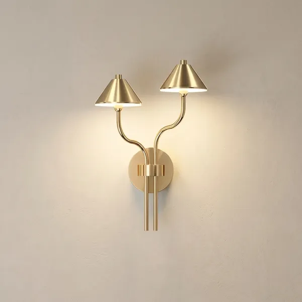 Gold_Metal,_Glass_Wall_Sconce_For_Hallway_And_Entry_Lighting