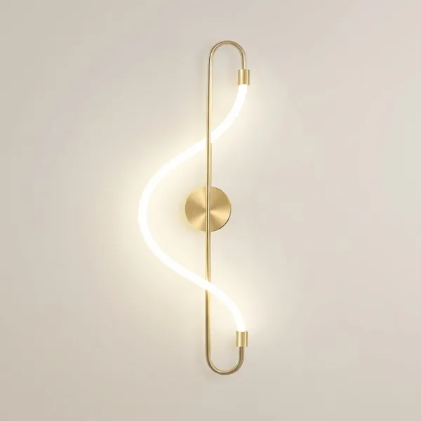 Gold_Metal,_Glass_Wall_Sconce_For_Interior_Lighting
