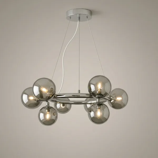 Smoke_Grey_And_Gold_Metal,_Feather_Chandelier_For_Modern_Ceiling_Decor
