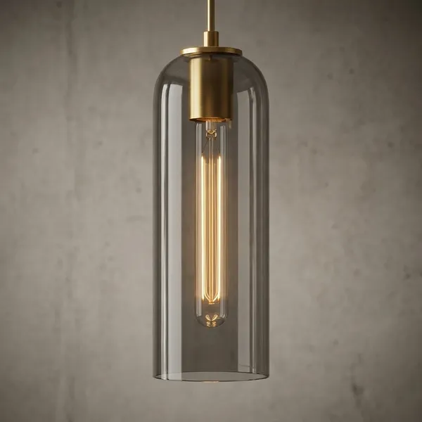Chrome_Metal,_Acrylic_Pendant_Light_For_Home_Decor
