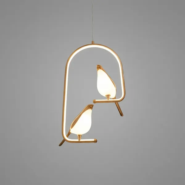 White_And_Gold_Metal,_Acrylic_Pendant_Light_For_Modern_Interiors