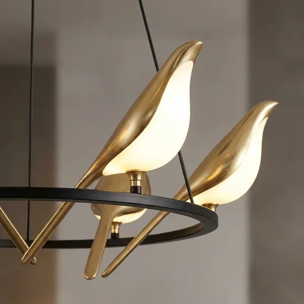 Black_And_Gold_Metal_Chandelier_For_Living_Room_Decor
