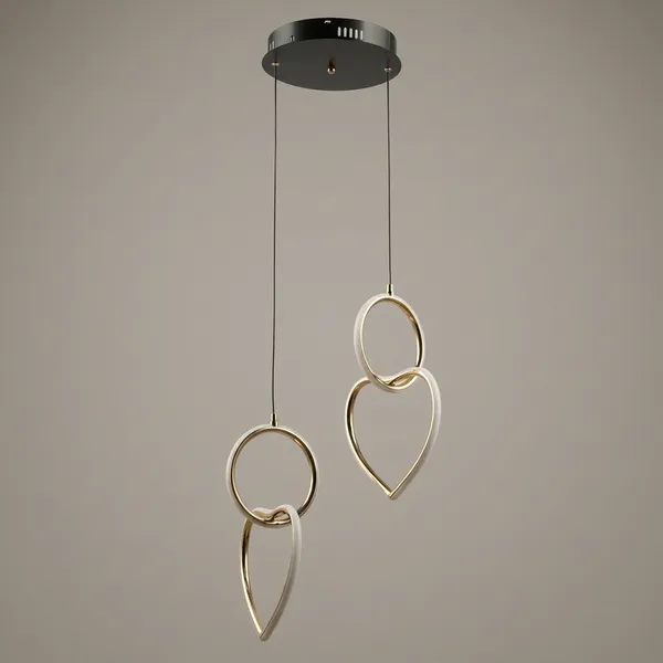 Gold_Metal,_Acrylic_Pendant_Light_For_Dining_Room_Decor