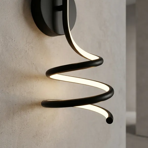 Black_Metal,_Acrylic_LED_Wall_Sconce_For_Wall_Decor_Lighting