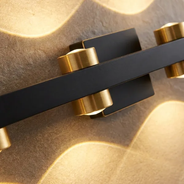 Black_And_Gold_Metal_Wall_Sconce_For_Living_Room_Walls