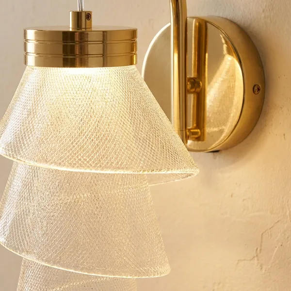 Brass_And_White_Brass,_Frosted_Glass_Wall_Sconce_For_Premium_Interiors