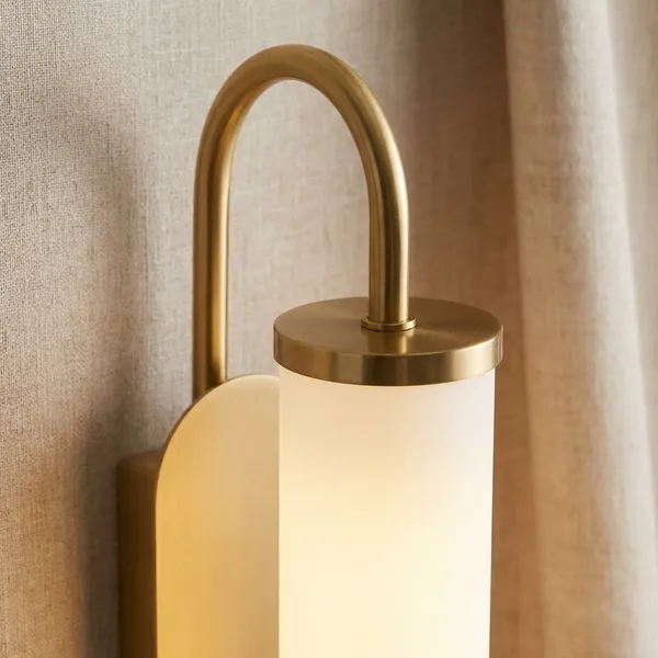 Gold_Brass,_Glass_Wall_Sconce_For_Bedroom_Walls