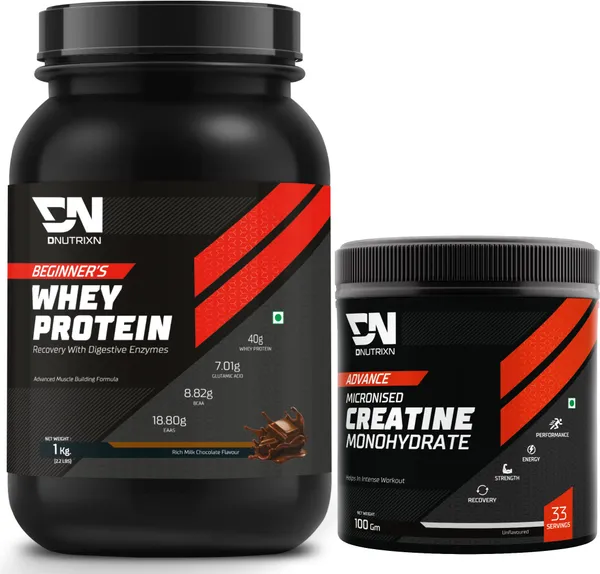Beginner’s_High_Whey_Protein_with_Creatine_Monohydrate_|_Whey_Protein_1_kg_(Chocolate)_+_Creatine_100_g_(Unflavored)_|_Muscle_Strength_&_Recovery_Combo_Pack