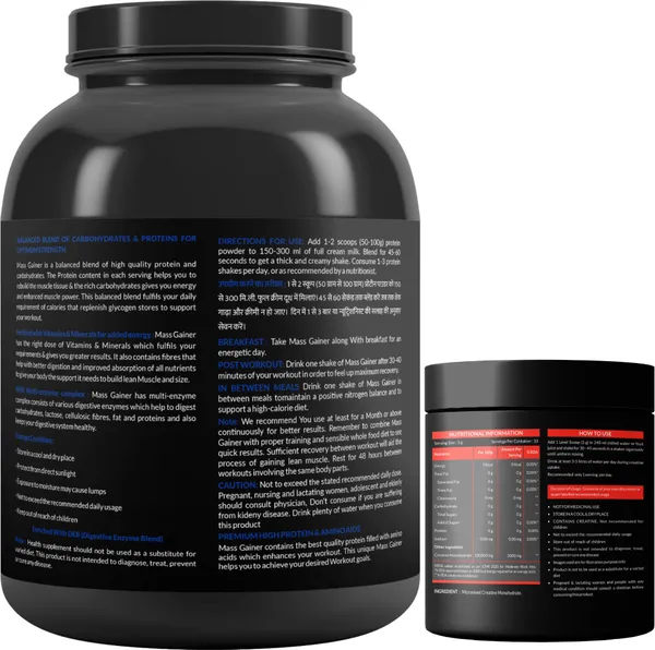Advance_Mass_Gainer_with_High_Protein,_3_Kg_(Chocolate)_+_Creatine_Monohydrate,_100_g_(Unflavoured)_Combo_Pack