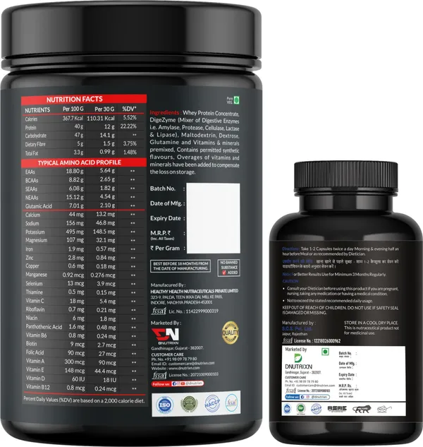 Beginner_High_Whey_Protein_40_g_and_Weight_Gainer_Whey_Protein_500_g_(30_servings),_Chocolate_Flavor