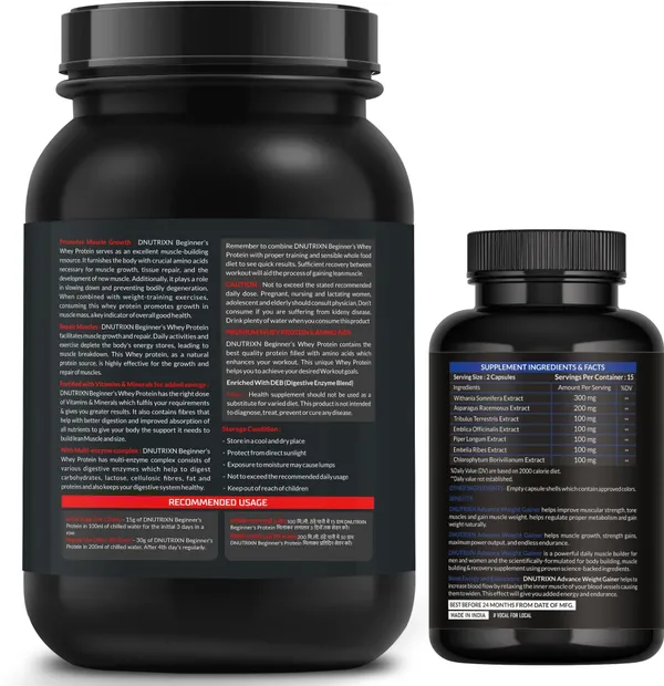 Beginner’s_High_Whey_Protein_with_40_g_Protein,_1_kg_(Chocolate)_+_Weight_Gainer_Capsules_30N