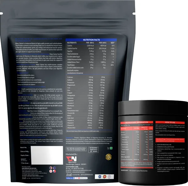 Advanced_Mass_Gainer_with_High_Protein_and_Creatine_Monohydrate_(Weight_Gainer/Mass_Gainer,_1_kg_and_100_g),_Chocolate_Flavor